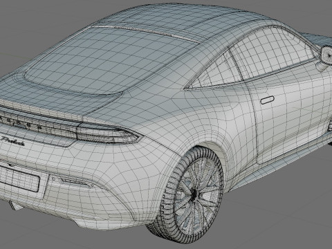 Honda Prelude 2026 with interior Modèle 3D