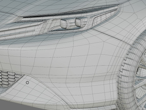 Honda Prelude 2026 with interior Modèle 3D
