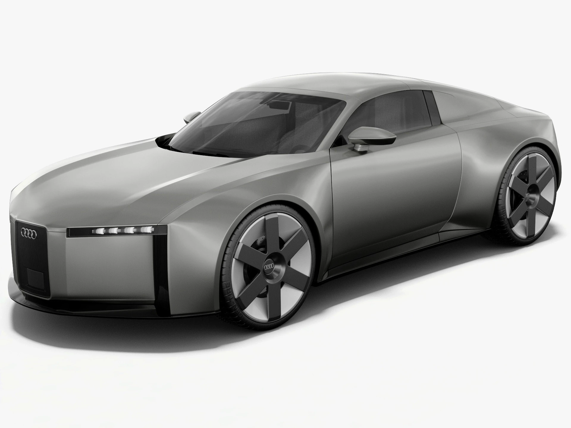 Audi C Concept 2025 with interior 3D Model .c4d .max .obj .3ds .fbx .stl .blend 