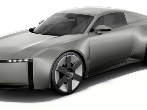 Audi C Concept 2025 with interior Modelo 3D