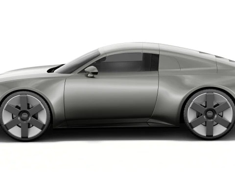 Audi C Concept 2025 with interior 3D Model