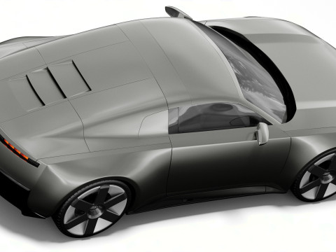 Audi C Concept 2025 with interior Modelo 3D