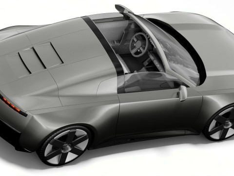 Audi C Concept 2025 with interior Modelo 3D