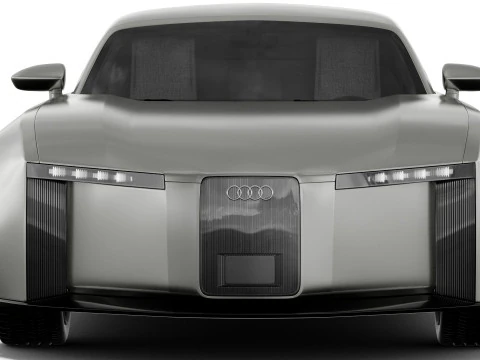 Audi C Concept 2025 with interior 3D Model