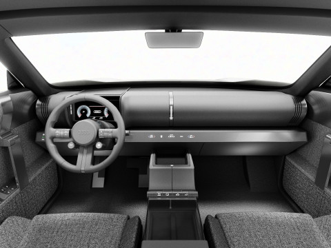Audi C Concept 2025 with interior Modelo 3D