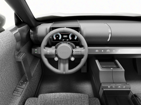Audi C Concept 2025 with interior Modelo 3D