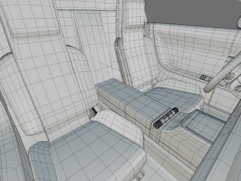 Audi C Concept 2025 with interior Modelo 3D