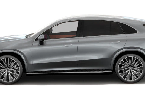 Mercedes Benz GLC EV 2026 with interior 3D Model