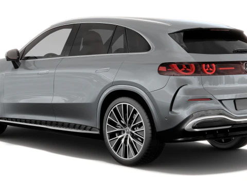 Mercedes Benz GLC EV 2026 with interior 3D Model