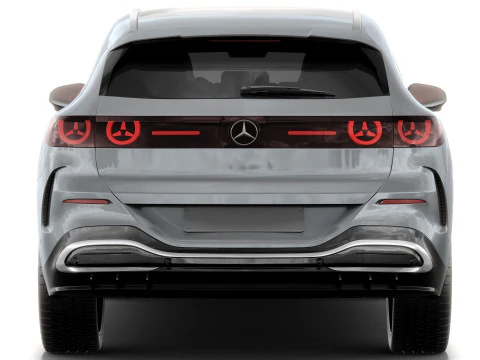 Mercedes Benz GLC EV 2026 with interior 3D Model