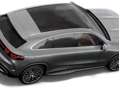 Mercedes Benz GLC EV 2026 with interior 3D Model