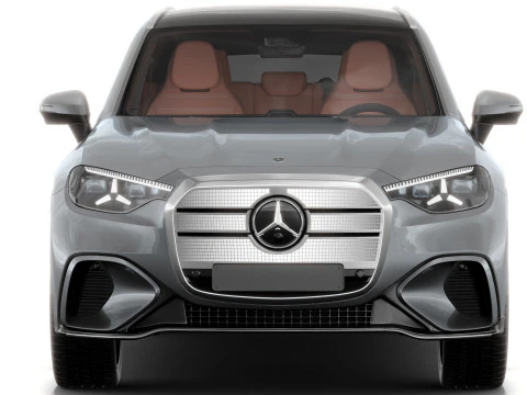 Mercedes Benz GLC EV 2026 with interior 3D Model