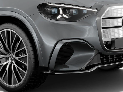 Mercedes Benz GLC EV 2026 with interior 3D Model