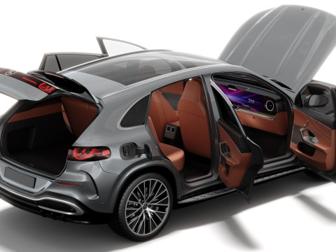 Mercedes Benz GLC EV 2026 3D Модель