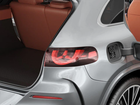 Mercedes Benz GLC EV 2026 with interior 3D Model