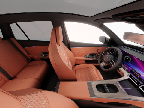 Mercedes Benz GLC EV 2026 3D Модель