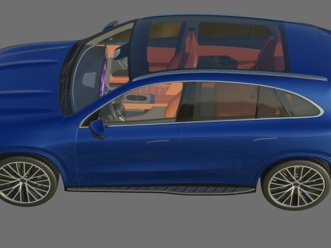 Mercedes Benz GLC EV 2026 3D Модель