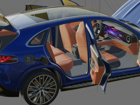Mercedes Benz GLC EV 2026 3D Модель