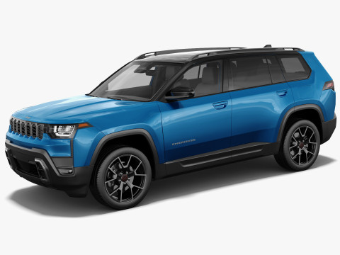 Jeep Cherokee 2026 with interior 3D Модель