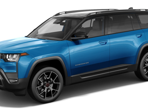 Jeep Cherokee 2026 com interior Modelo 3D