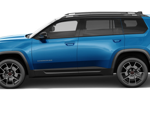 Jeep Cherokee 2026 com interior Modelo 3D