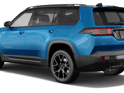 Jeep Cherokee 2026 com interior Modelo 3D