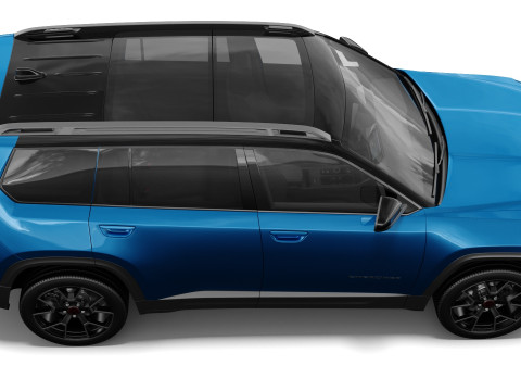 Jeep Cherokee 2026 com interior Modelo 3D