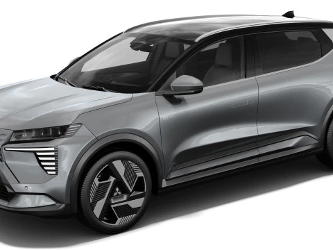 Mitsubishi Eclipse Cross EV 2026 with interior 3D Model