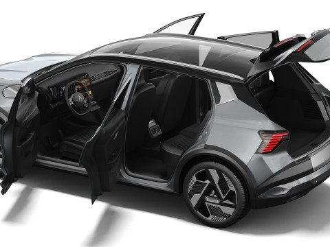 Mitsubishi Eclipse Cross EV 2026 avec intérieur Modèle 3D
