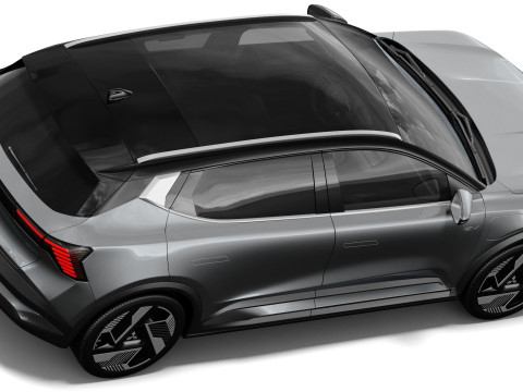 Mitsubishi Eclipse Cross EV 2026 avec intérieur Modèle 3D