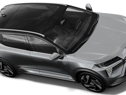 Mitsubishi Eclipse Cross EV 2026 with interior 3D Model