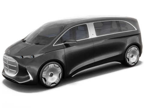 Mercedes-Benz Vision V Concept 2025 з салоном 3D Модель