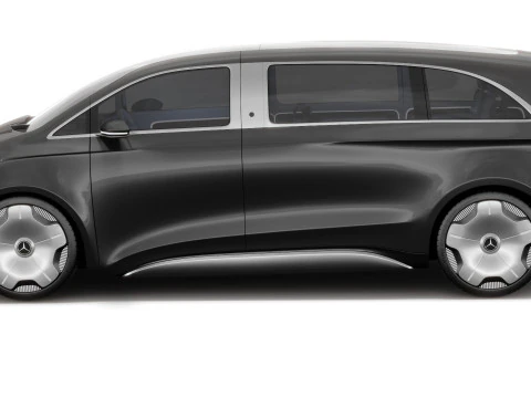 Mercedes-Benz Vision V Concept 2025 with interior 3D Model