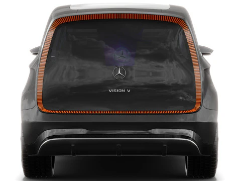 Mercedes-Benz Vision V Concept 2025 with interior 3D Model