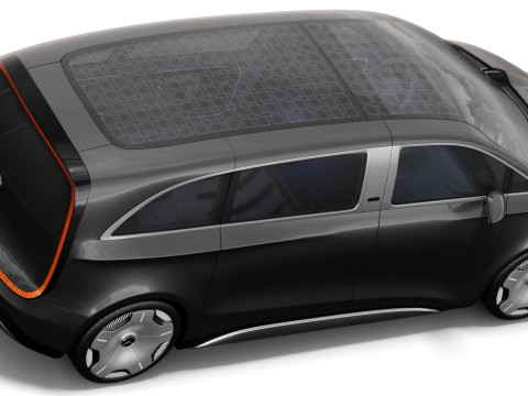 Mercedes-Benz Vision V Concept 2025 iç mekanla 3D Model