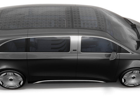 Mercedes-Benz Vision V Concept 2025 iç mekanla 3D Model