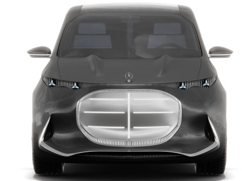 Mercedes-Benz Vision V Concept 2025 iç mekanla 3D Model