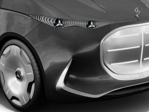 Mercedes-Benz Vision V Concept 2025 iç mekanla 3D Model