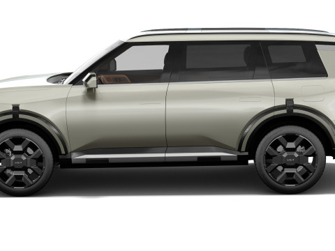 Kia Telluride 2027 with interior 3D Model