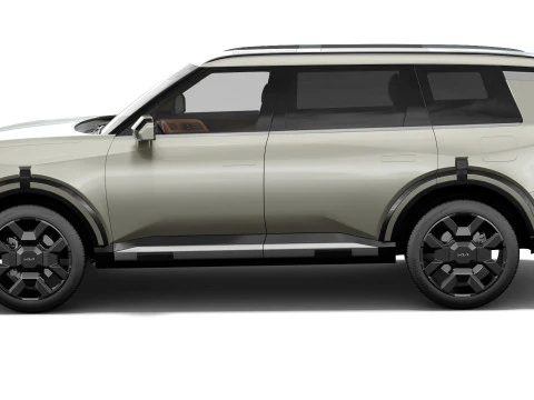 Kia Telluride 2027 with interior 3D Model