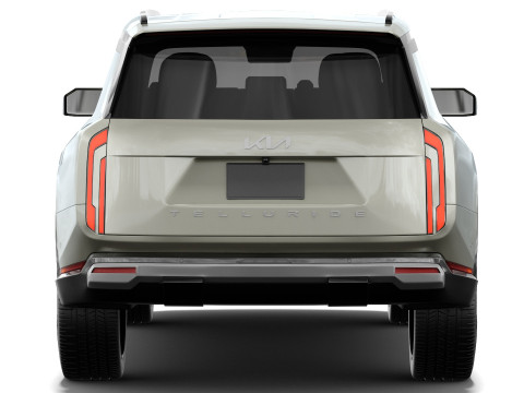 Kia Telluride 2027 with interior 3D Model