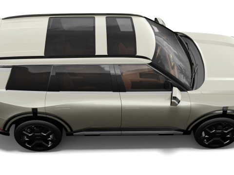 Kia Telluride 2027 with interior 3D Model