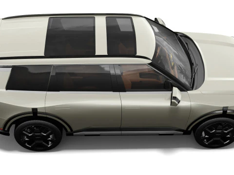 Kia Telluride 2027 with interior 3D Model