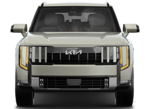 Kia Telluride 2027 with interior 3D Model