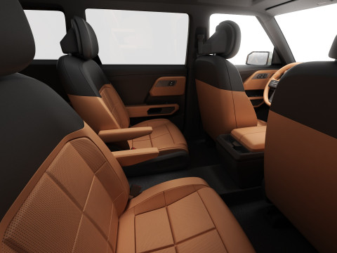 Kia Telluride 2027 with interior 3D Model