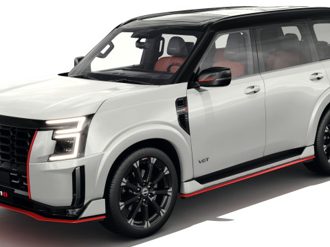 Nissan Patrol Nismo 和 Armada Nismo 2026 带内饰 3D 模型