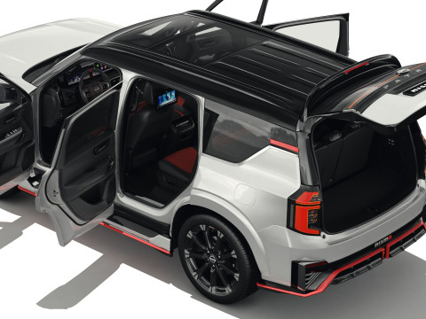 Nissan Patrol Nismo 和 Armada Nismo 2026 带内饰 3D 模型