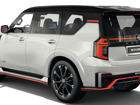 Nissan Patrol Nismo 和 Armada Nismo 2026 带内饰 3D 模型