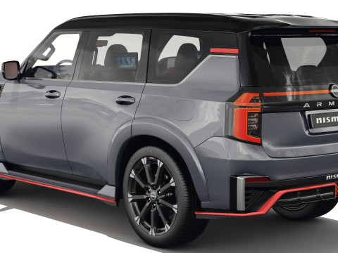 Nissan Patrol Nismo 和 Armada Nismo 2026 带内饰 3D 模型