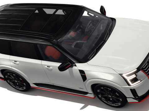 Nissan Patrol Nismo 和 Armada Nismo 2026 带内饰 3D 模型